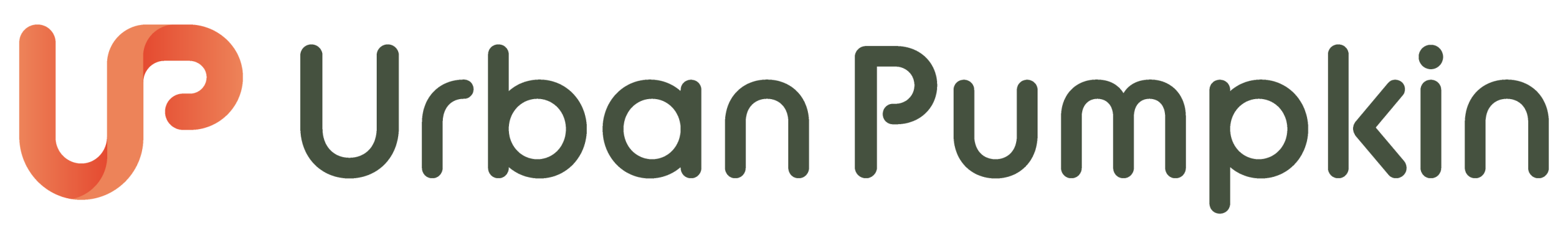 urban pumpkin logo invert
